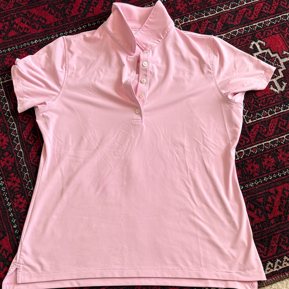 Peter Millar golf/tennis shirt good condition size large